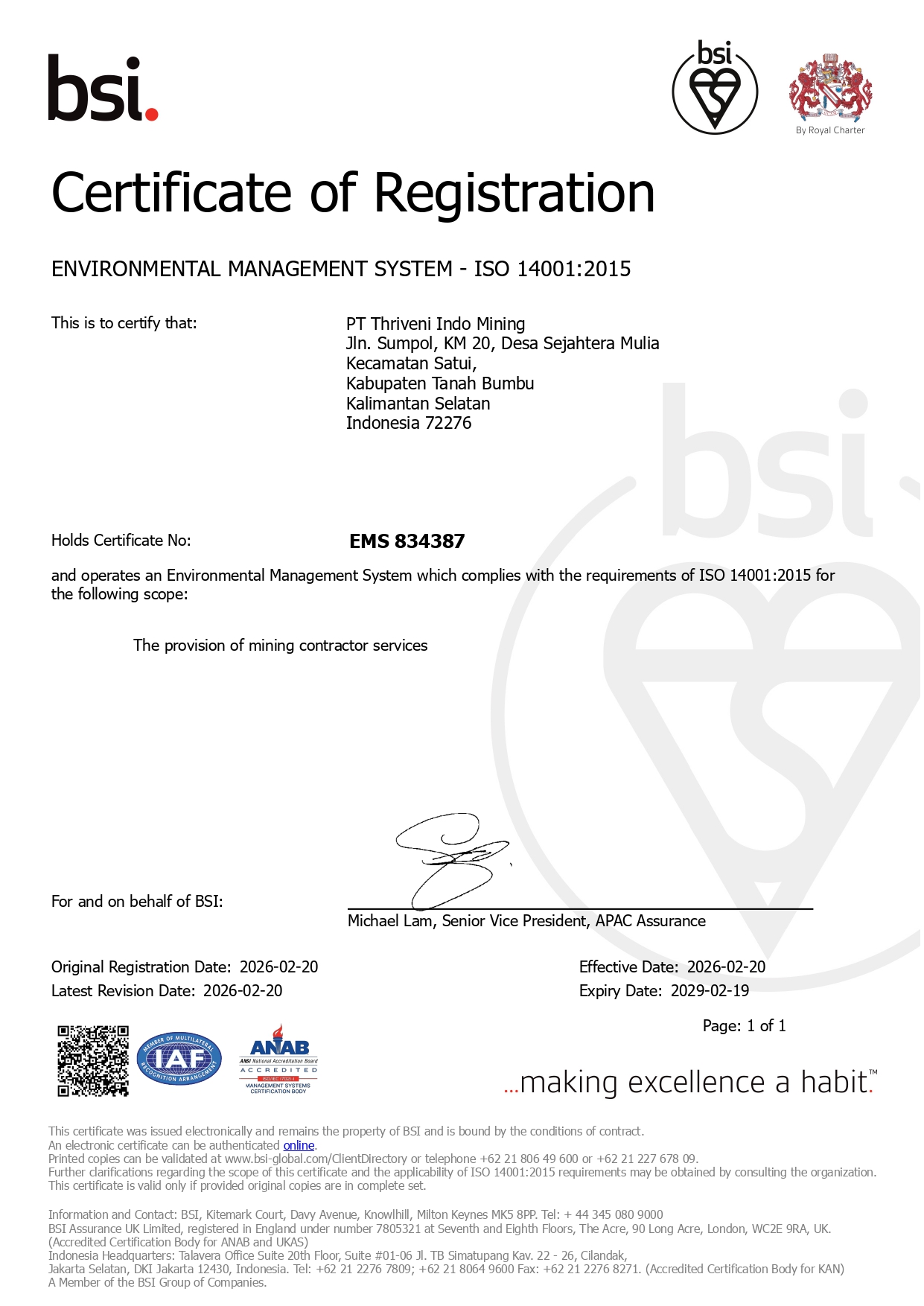 CSR Award